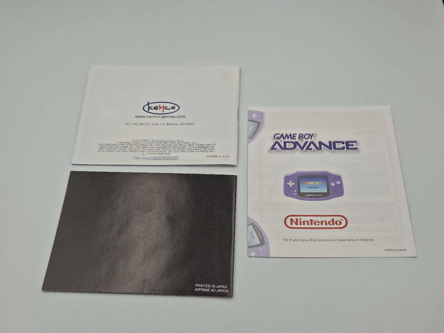 Nintendo Game Boy Advance Boulder Dash EX mit OVP und Anleitung USA