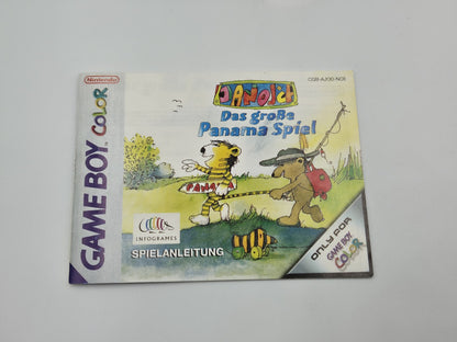 Nintendo Game Boy Color Janosch Das große Panama Spiel mit OVP und Anleitung NOE