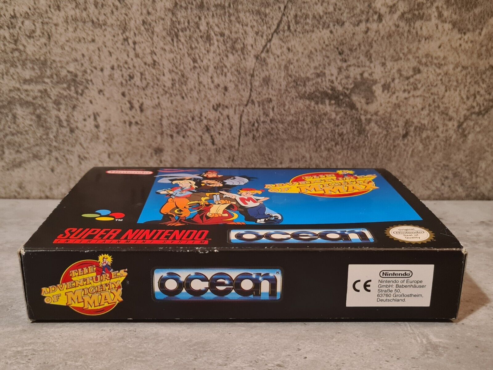 SNES Super Nintendo The Adventures of Mighty Max mit OVP und Anleitung EUR - T-Retro-Games 