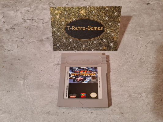 Nintendo Game Boy Classic Spiel F1 Pole Position Modul USA - T-Retro-Games 