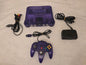 Nintendo 64 N64 Konsole Console Purple Grape + Controller + Kabel Lila Violett