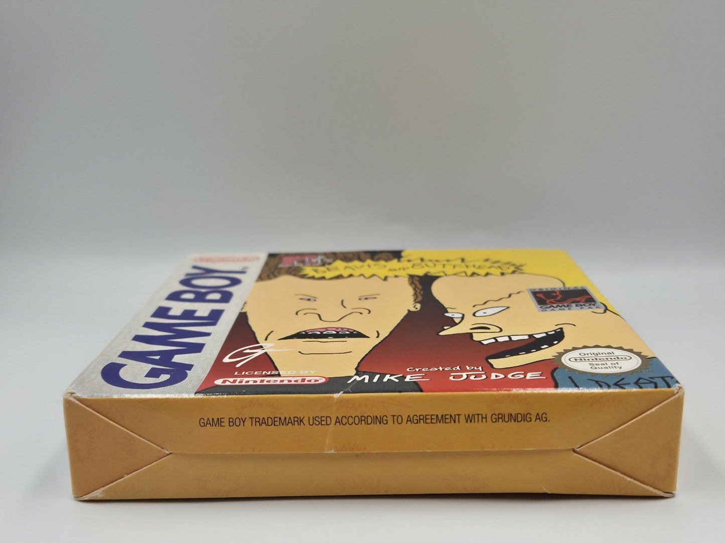 Nintendo Game Boy Classic Spiel Beavis and Butt-Head mit OVP und Anleitung EUR