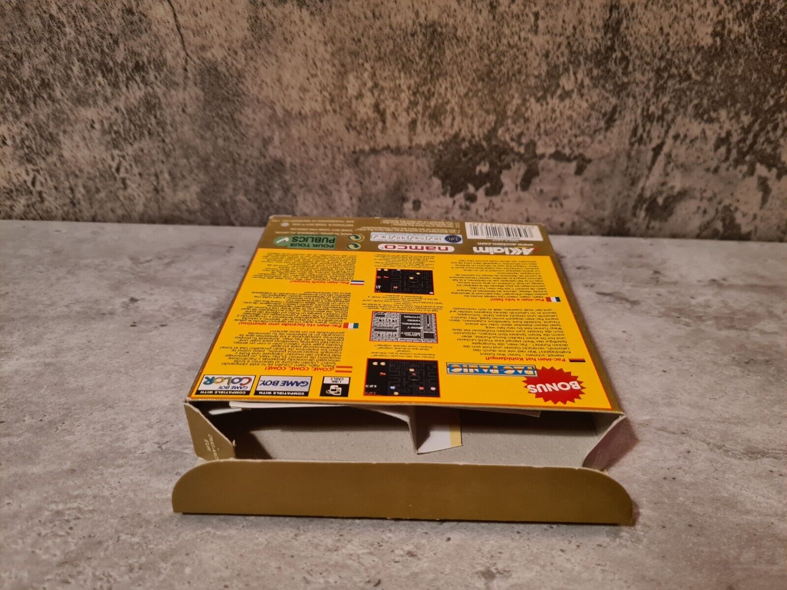 Nintendo Game Boy Color Pac-Man Special Colour Edition mit OVP und Anleitung EUR - T-Retro-Games 