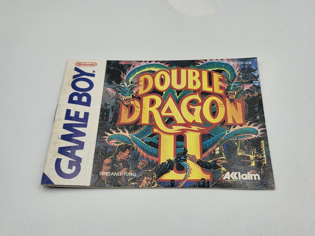 Nintendo Game Boy Classic Double Dragon II mit OVP und Anleitung NOE - T-Retro-Games 