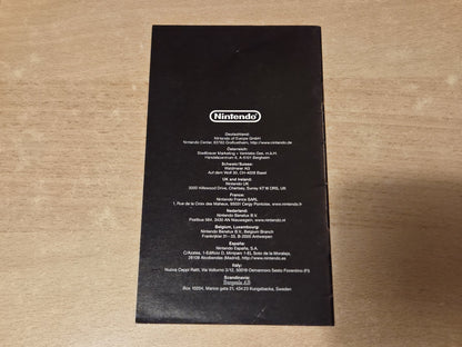 N64 Nintendo 64 Controller Pak  Spielanleitung Instruction Booklet EUR