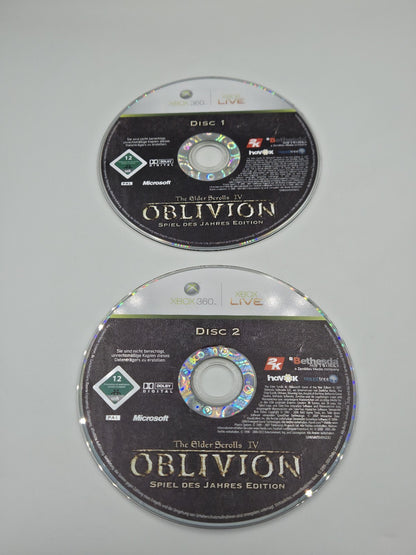 XBOX360 Spiel The Elder Scrolls IV Oblivion mit OVP + Anleitung + Karte Deutsch