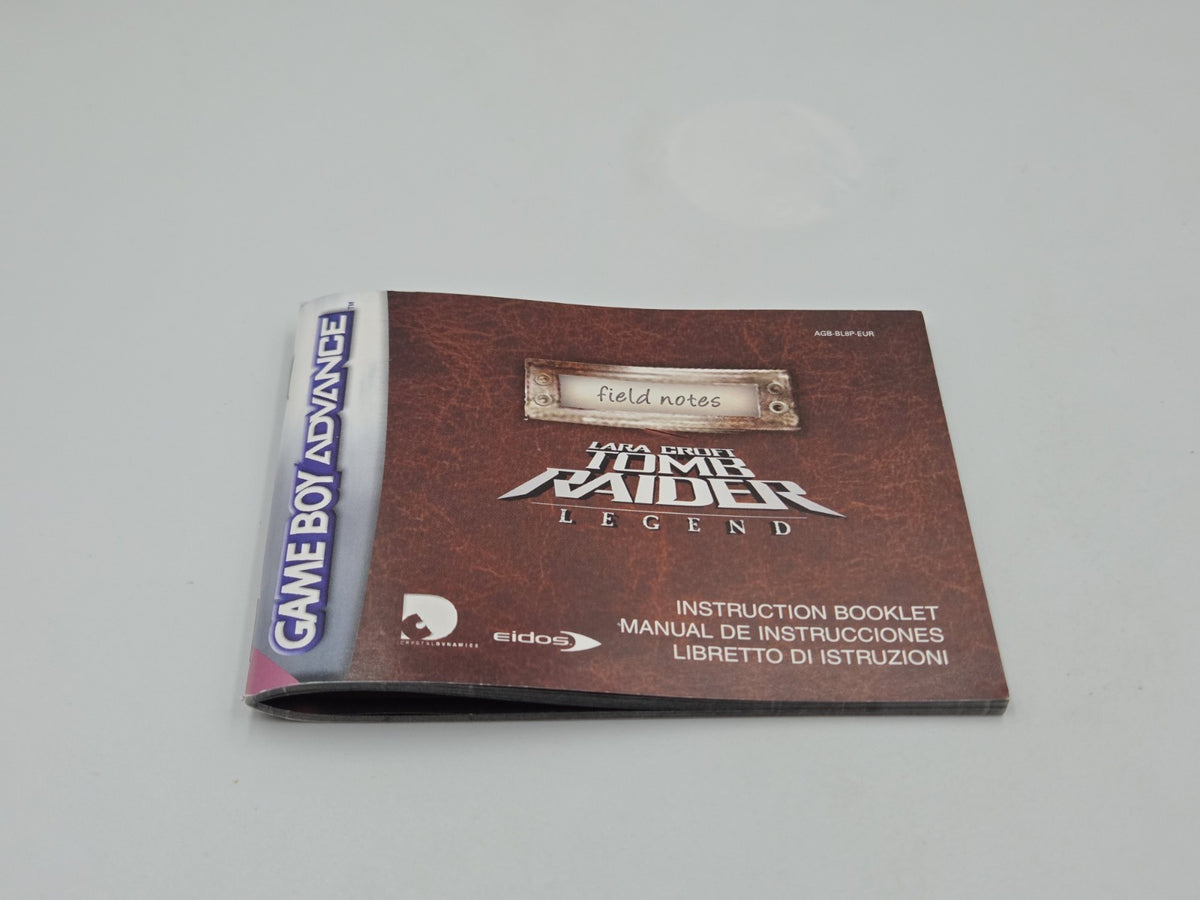 Game Boy Advance Spiel Lara Croft Tomb Raider Legend mit OVP und Anleitung EUR