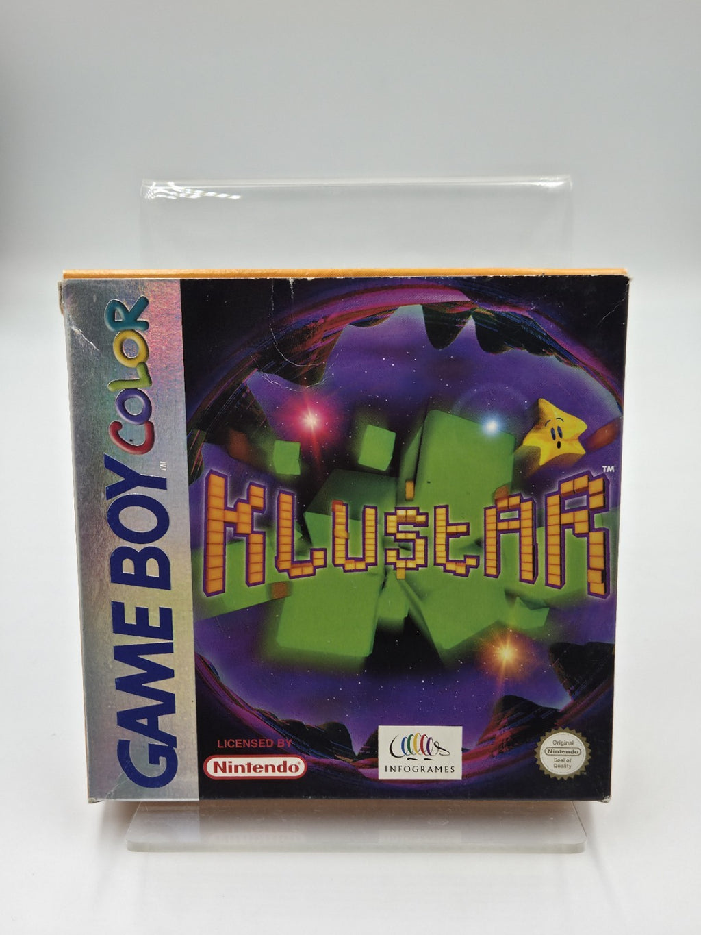 Nintendo Game Boy Color Spiel Klustar mit OVP und Anleitung EUR