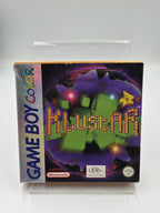 Nintendo Game Boy Color Spiel Klustar mit OVP und Anleitung EUR
