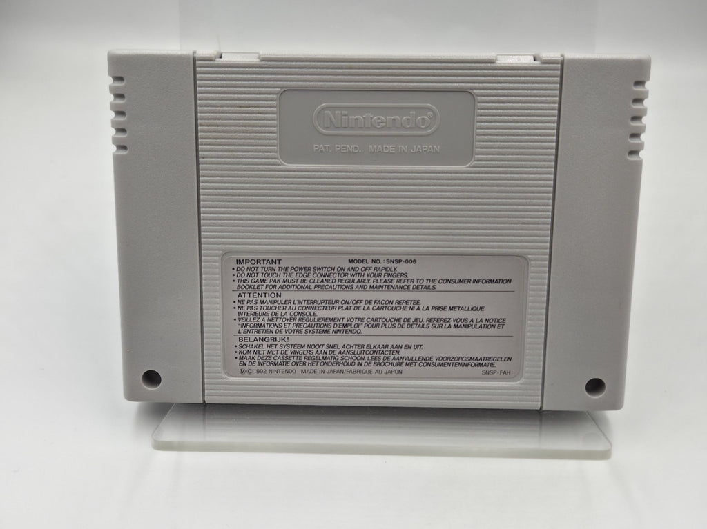 SNES Super Nintendo Spiel Super Swiv Modul FAH