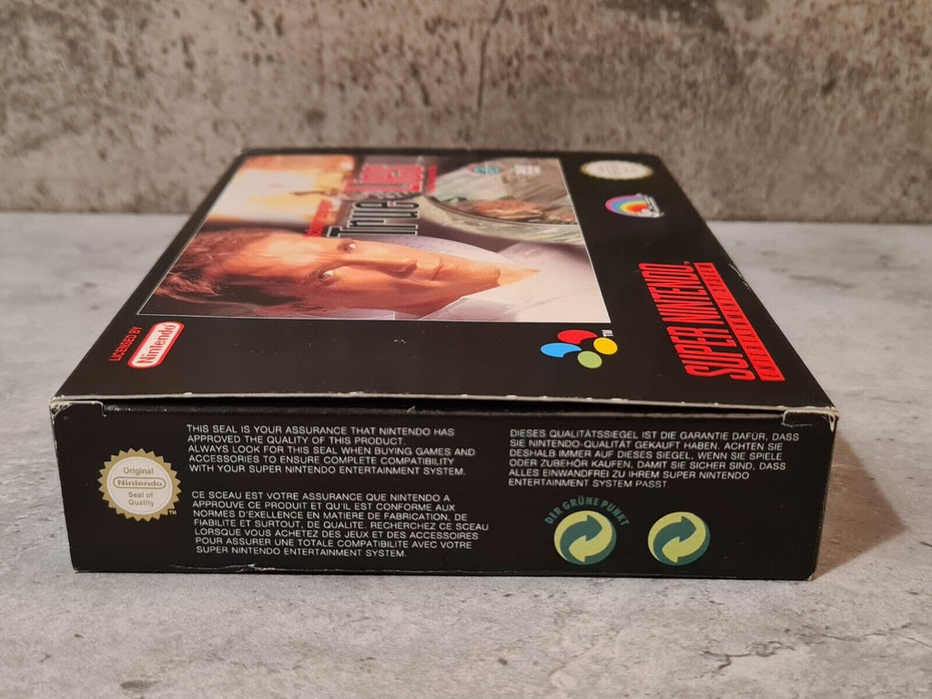 SNES Super Nintendo True Lies mit OVP und Anleitung NOE - T-Retro-Games 