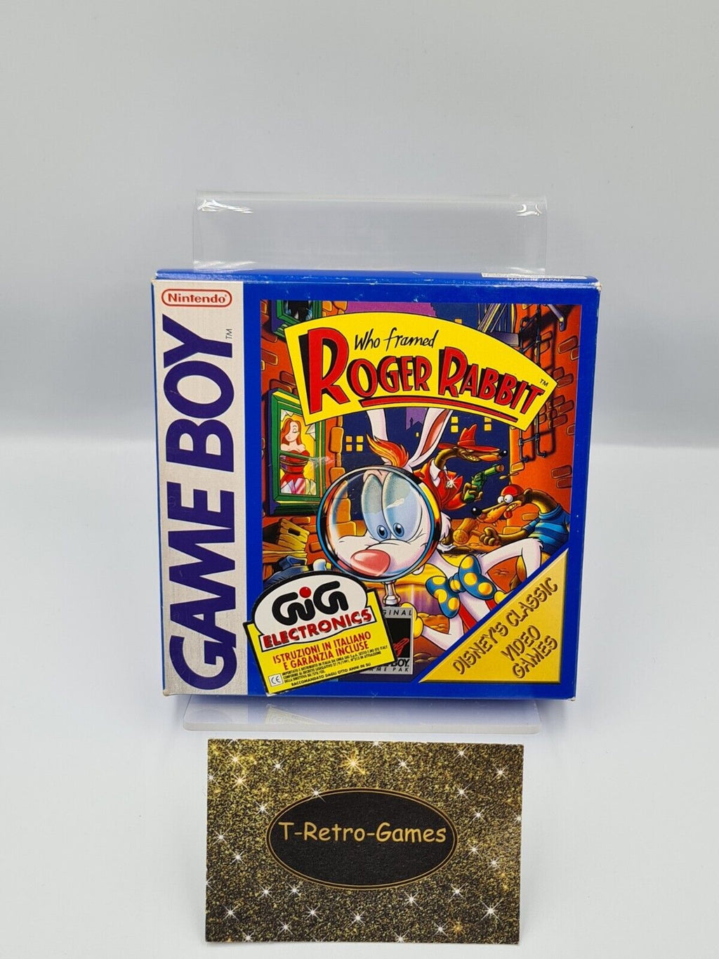 Nintendo Game Boy Classic Who Framed Roger Rabbit mit OVP und Anleitung ENGL - T-Retro-Games 