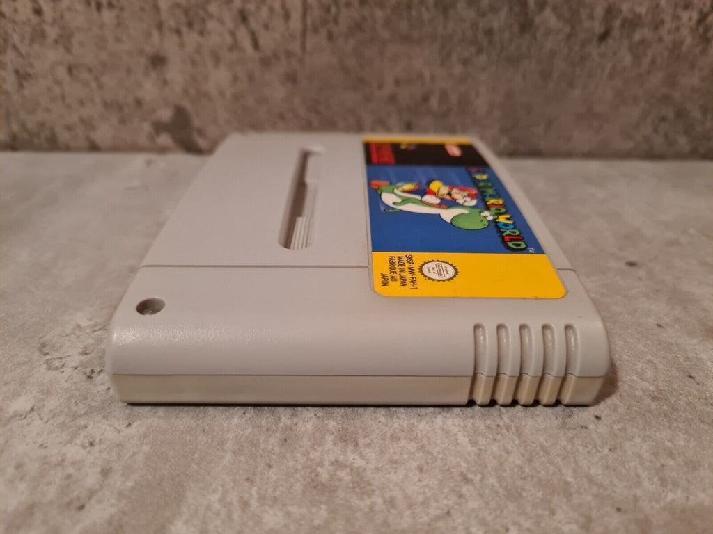 SNES Super Nintendo Super Mario World Modul FAH - T-Retro-Games 