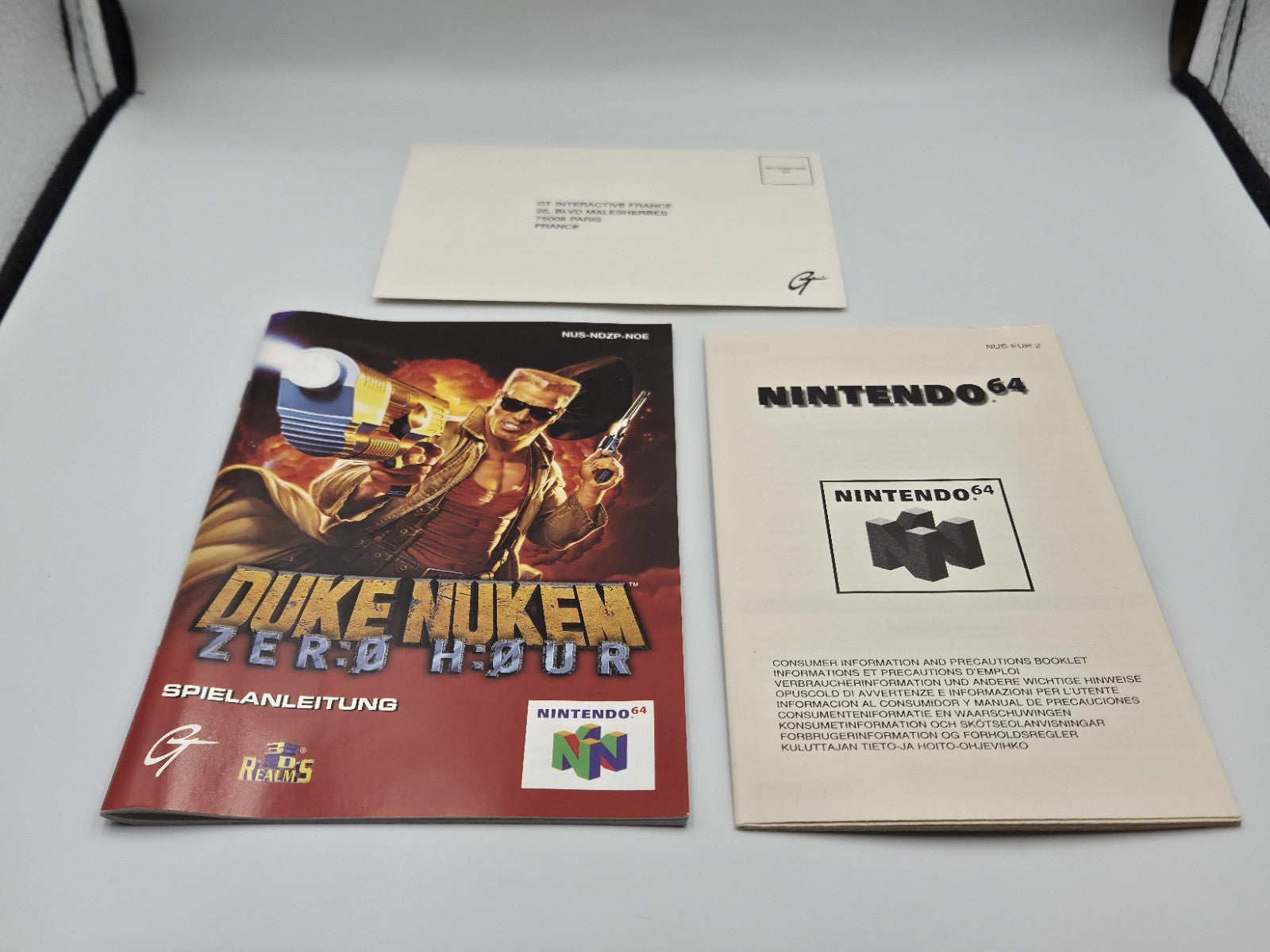 N64 Nintendo 64  Spiel Duke Nukem Zero Hour mit OVP und Anleitung NOE