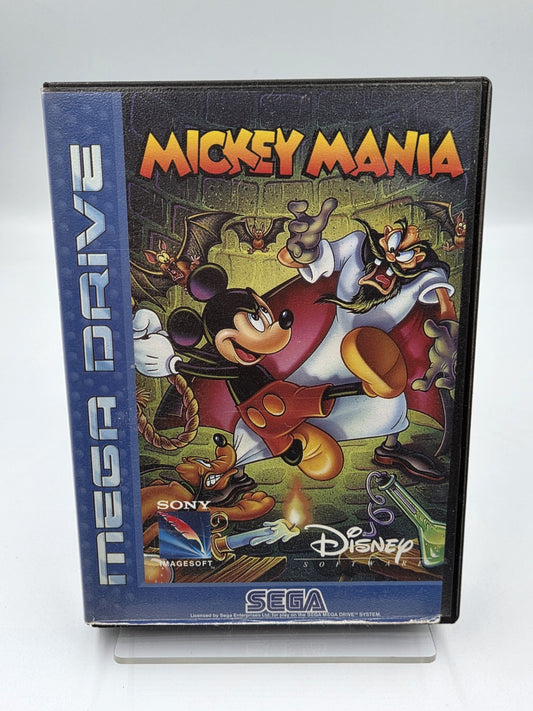 Sega Mega Drive Spiel Mickey Mania mit OVP und Anleitung Multi Language 