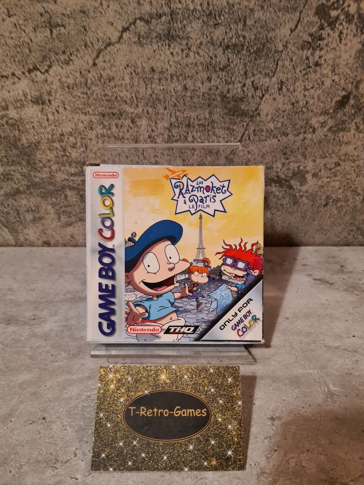 Nintendo Gameboy Color Les Razmoket a Paris Le Film mit OVP und Anleitung FRA - T-Retro-Games 