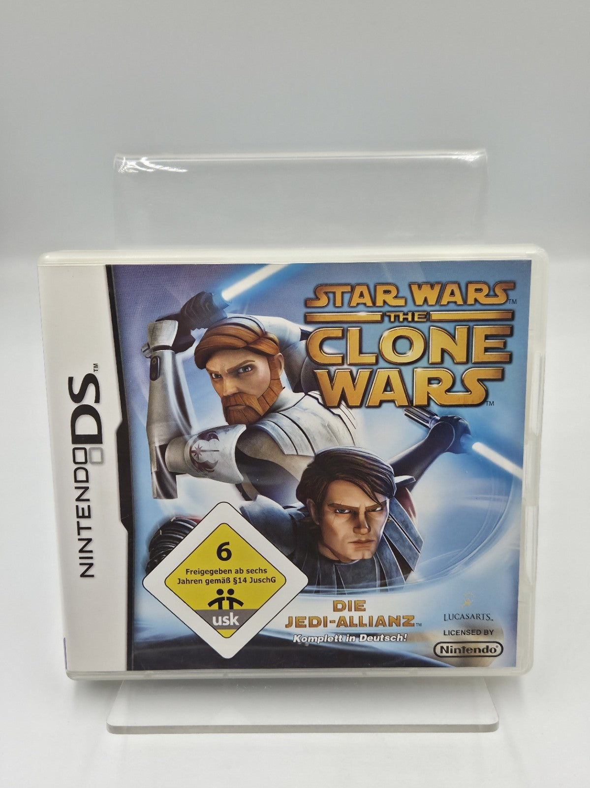 Nintendo DS Spiel Star Wars The Clone Wars mit OVP und Anleitung NOE