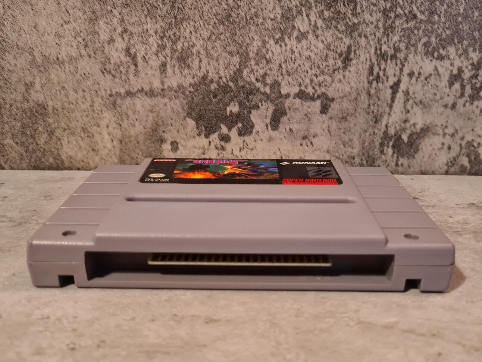 SNES Super Nintendo Gradius NTSC USA Modul - T-Retro-Games 