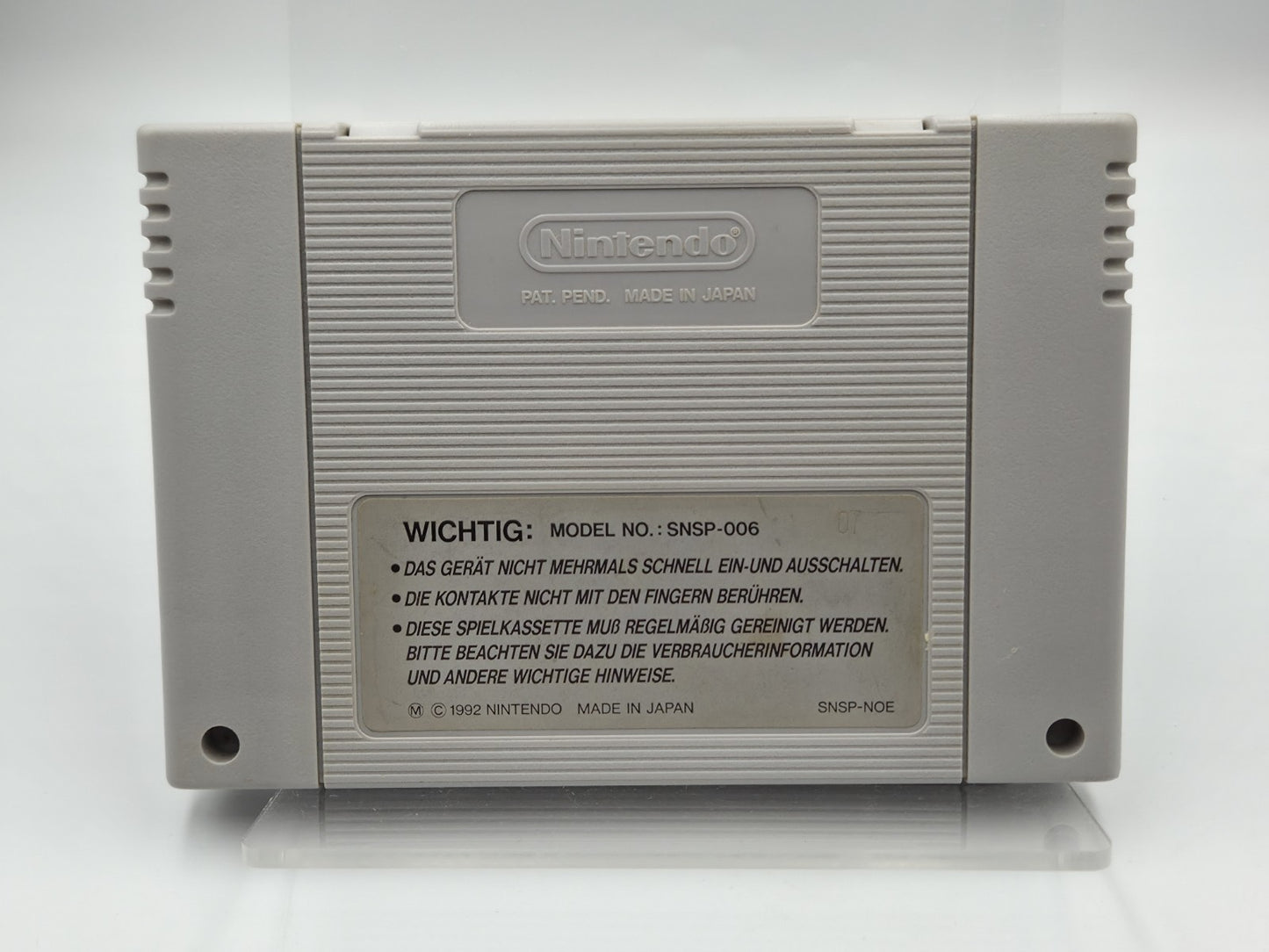 SNES Super Nintendo Parodius Modul NOE