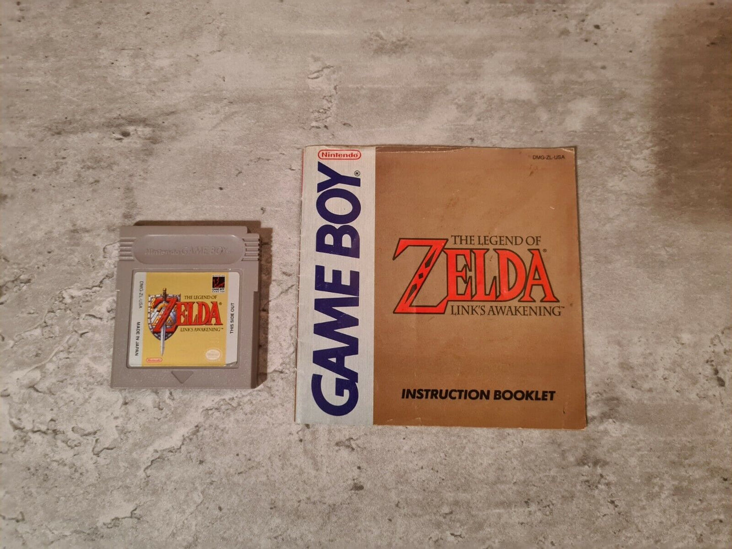 Nintendo Game Boy The Legend of Zelda Link's Awakening mit OVP und Anleitung USA - T-Retro-Games 