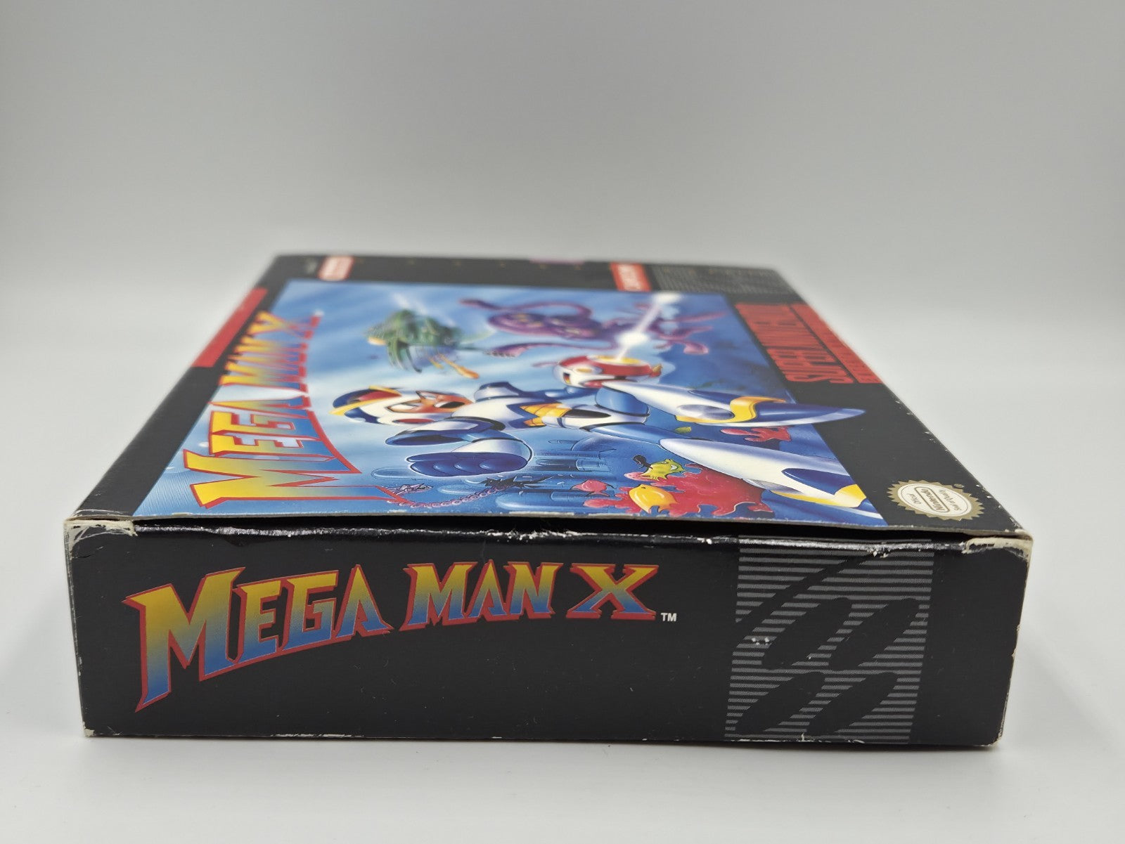 SNES Super Nintendo Mega Man X mit OVP und Anleitung NTSC USA