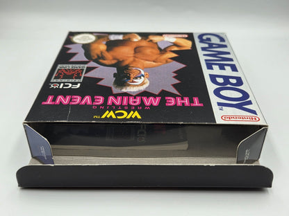 Nintendo Game Boy Classic Spiel WCW The Main Event mit OVP und Anleitung USA