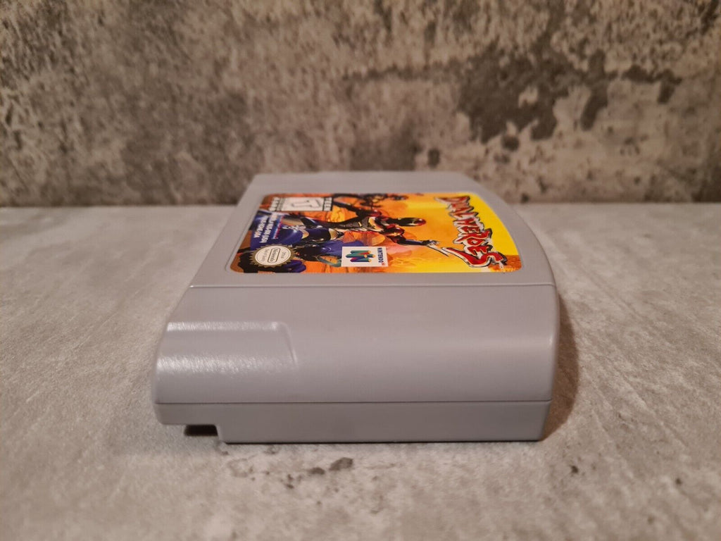 N64 Nintendo 64 Dual Heroes USA NTSC Modul - T-Retro-Games 