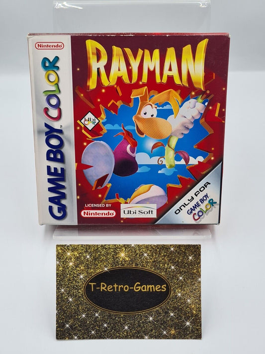 Nintendo Game Boy Color Spiel Rayman mit OVP und Anleitung EUR - T-Retro-Games 