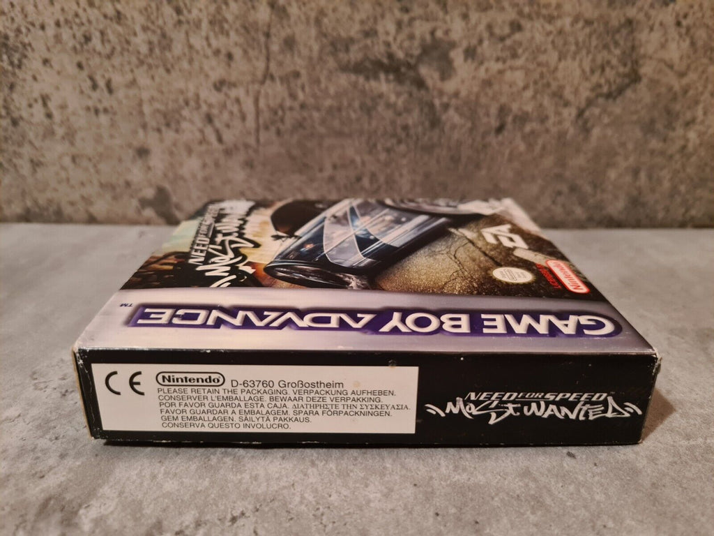 Nintendo Gameboy Advance Need for Speed Most Wanted mit OVP und Anleitung NOE - T-Retro-Games 