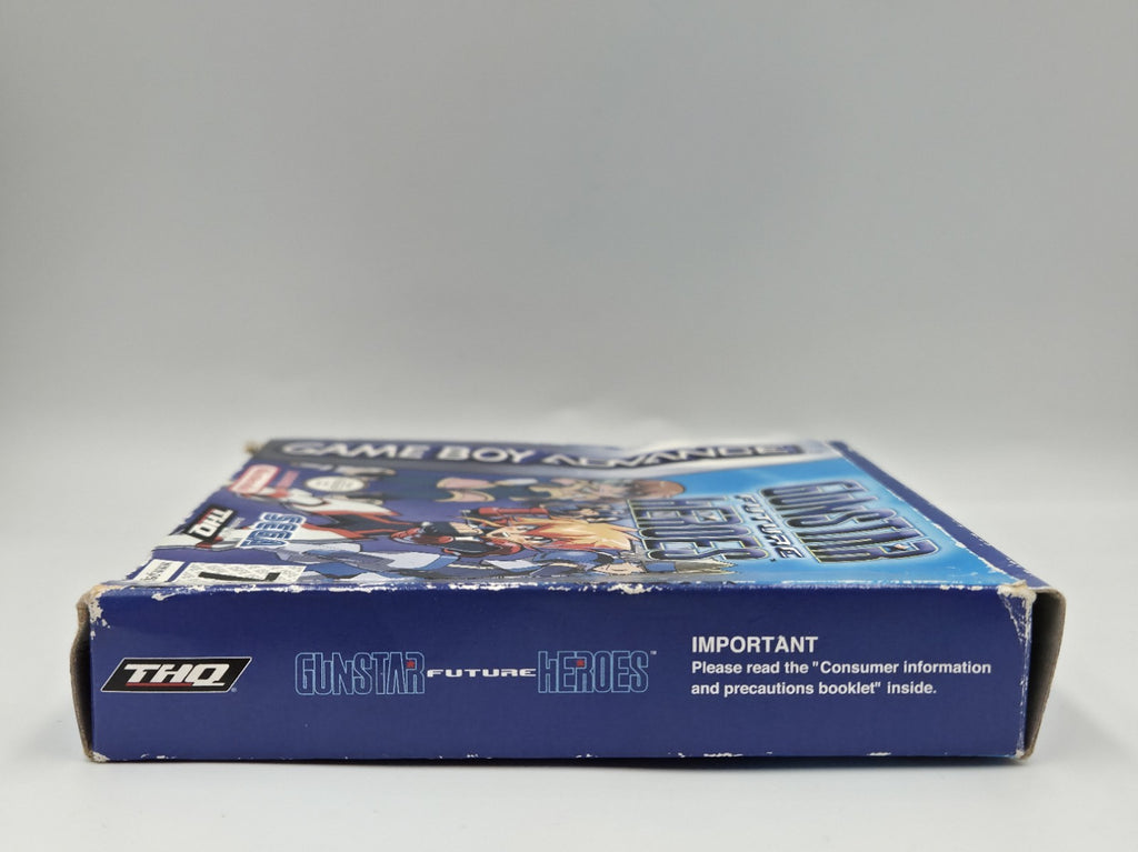 Nintendo Game Boy Advance Spiel Gunstar Future Heroes mit OVP und Anleitung UKV