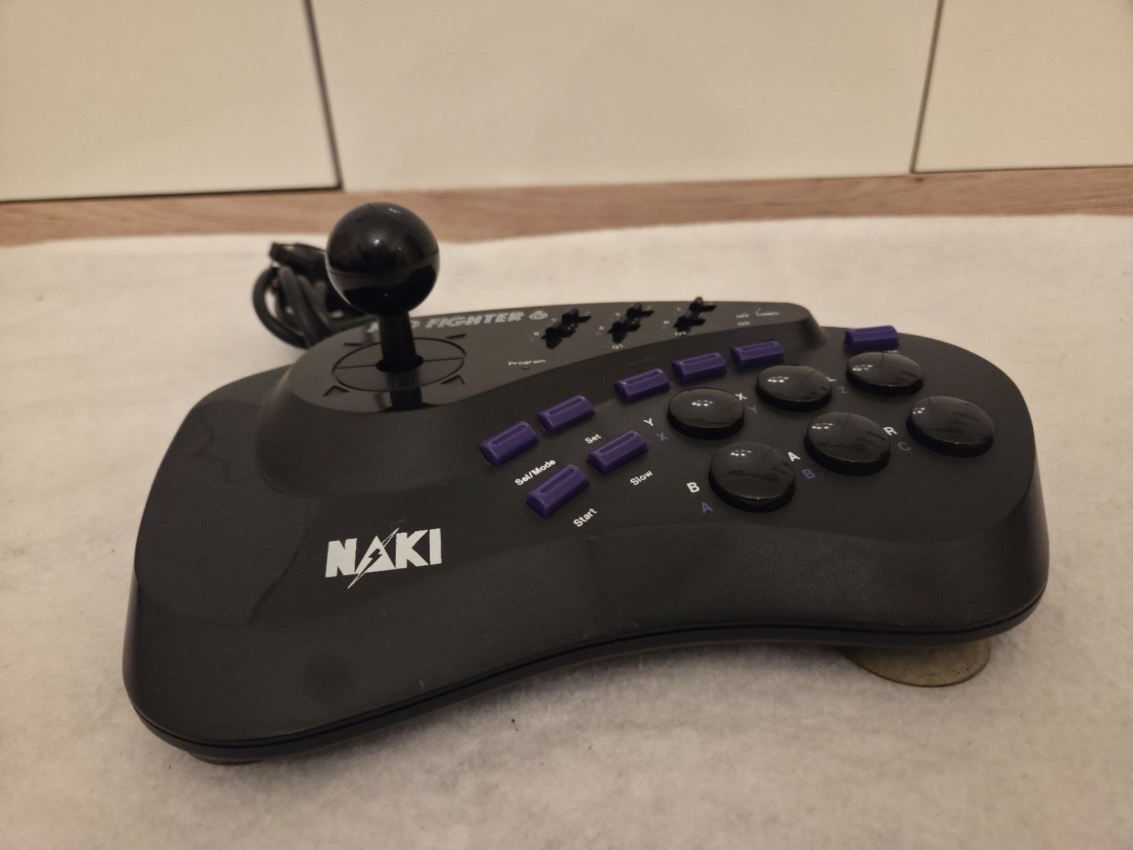 Sega Mega Drive Pro Fighter 6 Controller Joystick Naki Arcade Stick