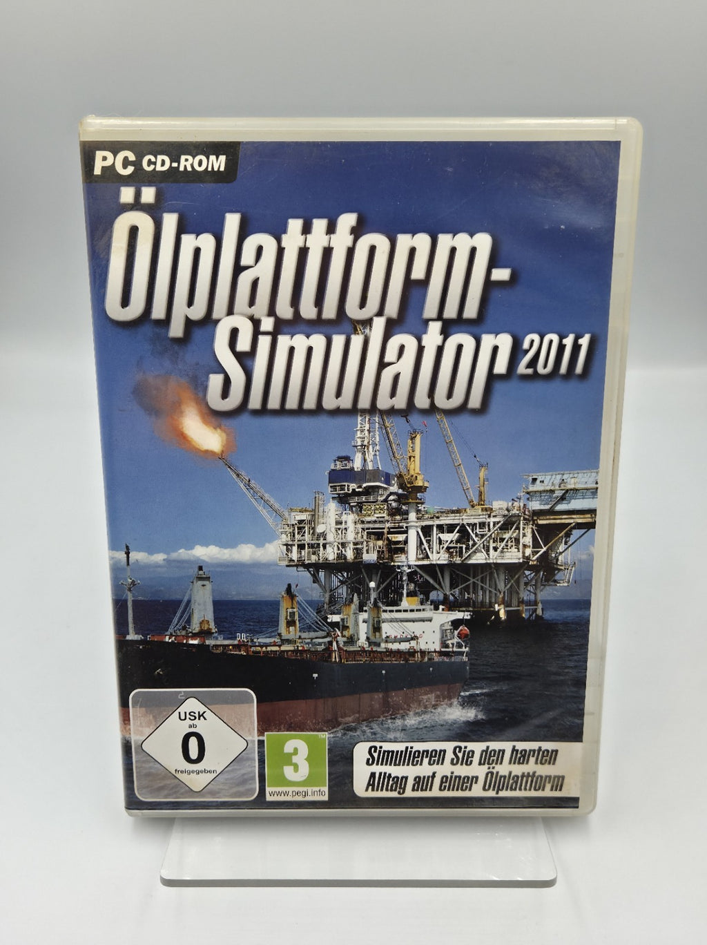 PC-CD Rom Spiel Ölplattform Simulator 2011 