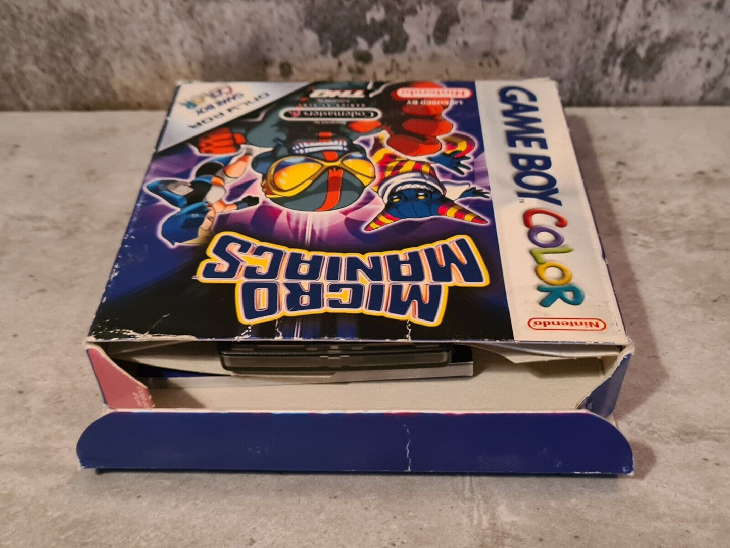 Nintendo Game Boy Color Spiel Micro Maniacs mit OVP und Anleitung EUR - T-Retro-Games 