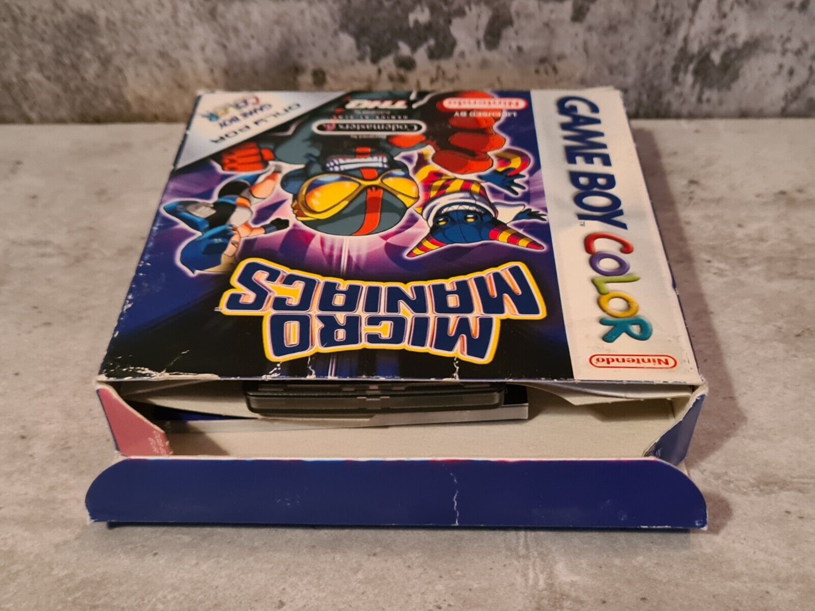 Nintendo Game Boy Color Spiel Micro Maniacs mit OVP und Anleitung EUR - T-Retro-Games 