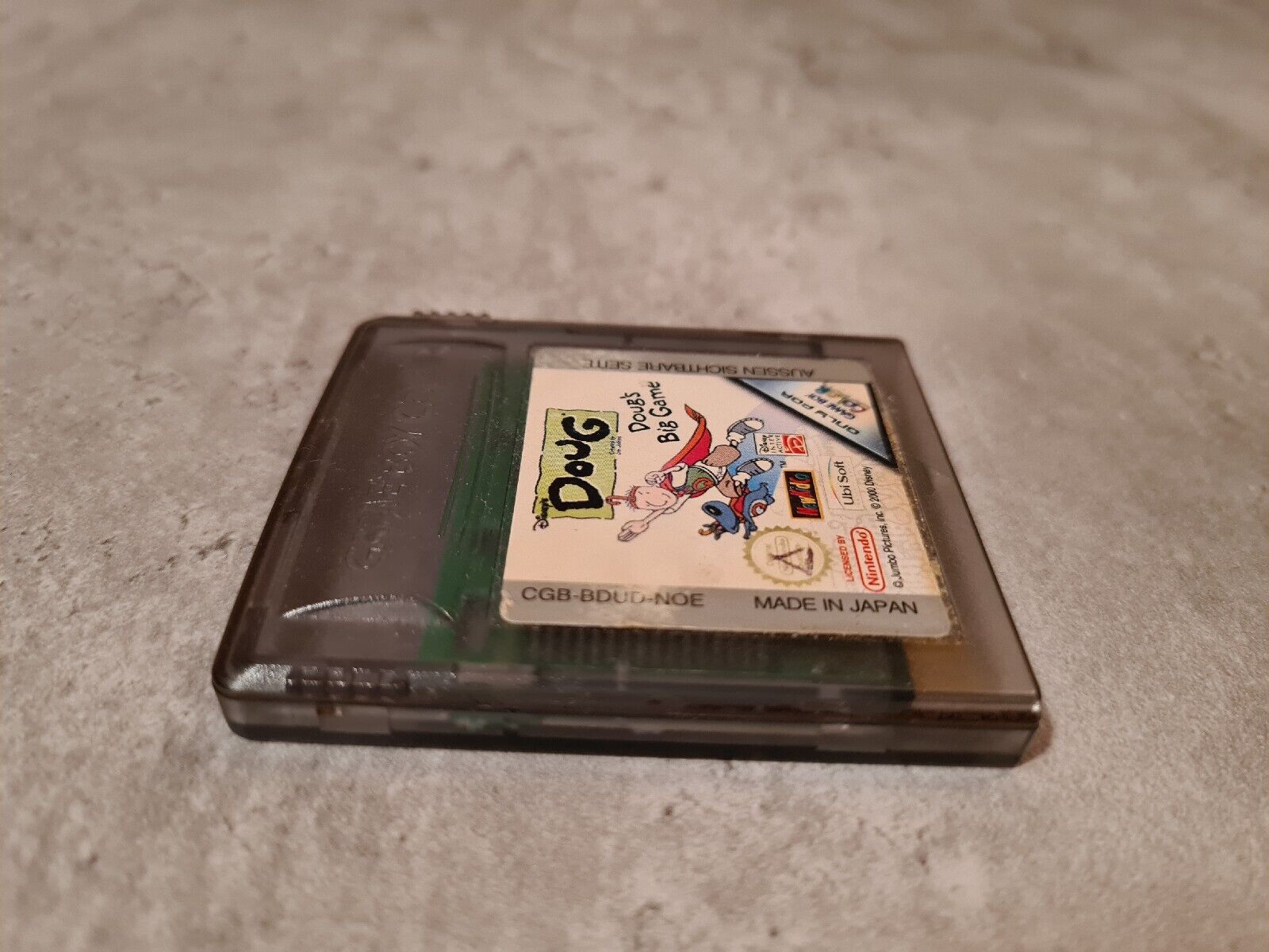 Nintendo Game Boy Color Disney's Doug Dougs Big Game Modul NOE - T-Retro-Games 