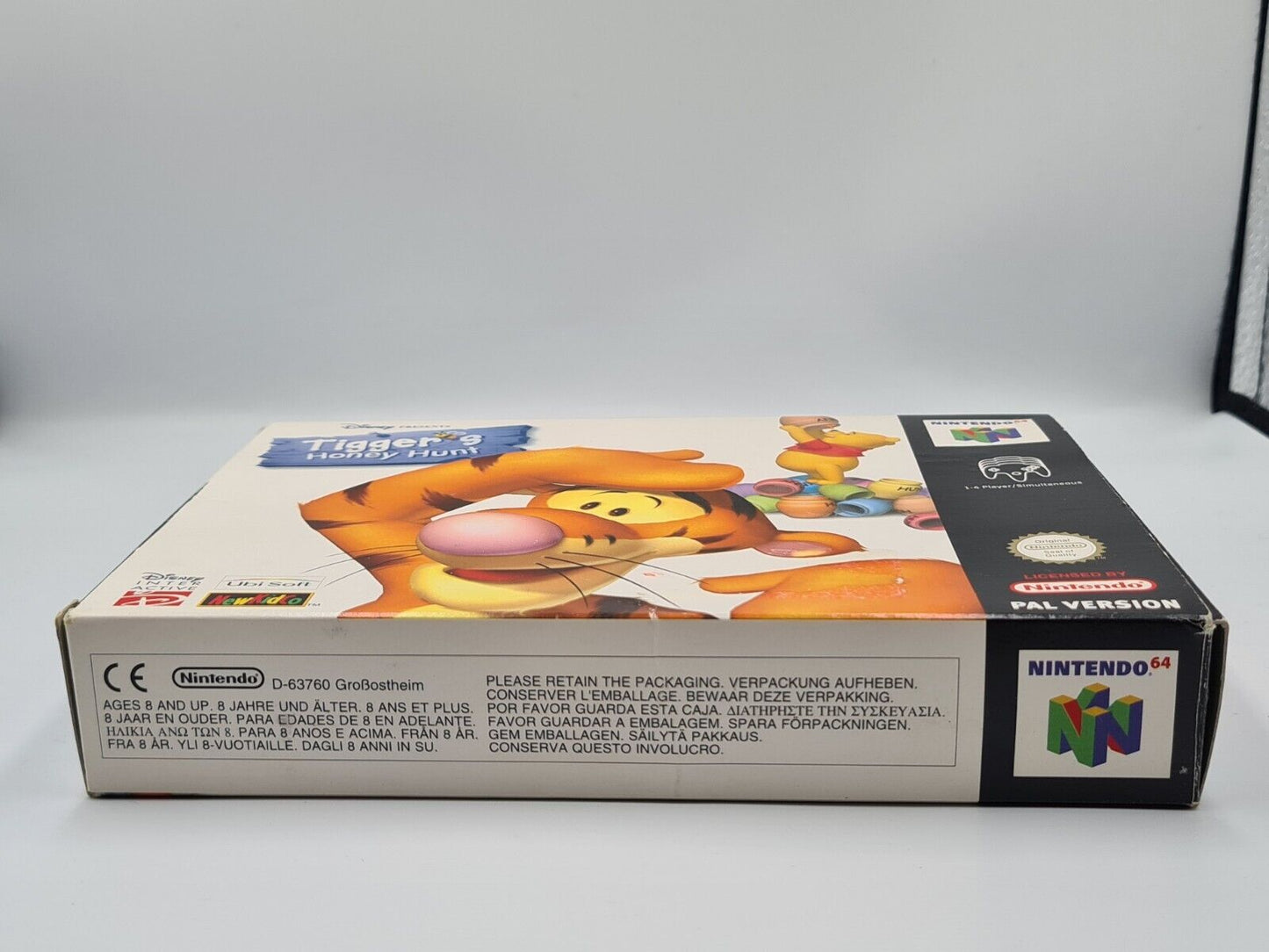 N64 Nintendo 64 Disney's Tigger's Honey Hunt mit OVP und Anleitung EUR - T-Retro-Games 