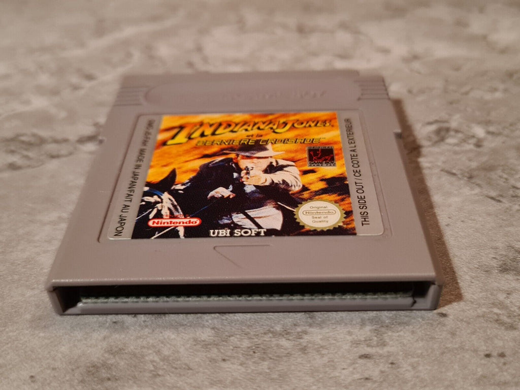 Nintendo Game Boy Classic Spiel Indiana Jones et la Derniere Croisade Modul FAH - T-Retro-Games 