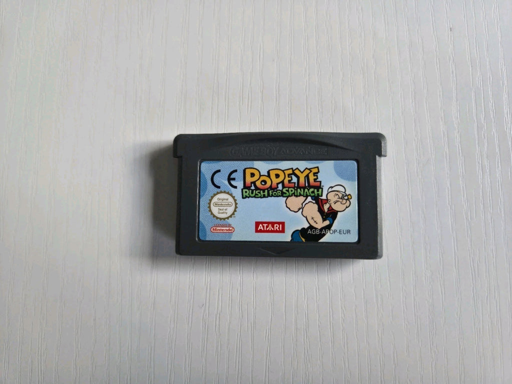 Nintendo Game Boy Advance Spiel Popeye Rush For Spinach Modul EUR