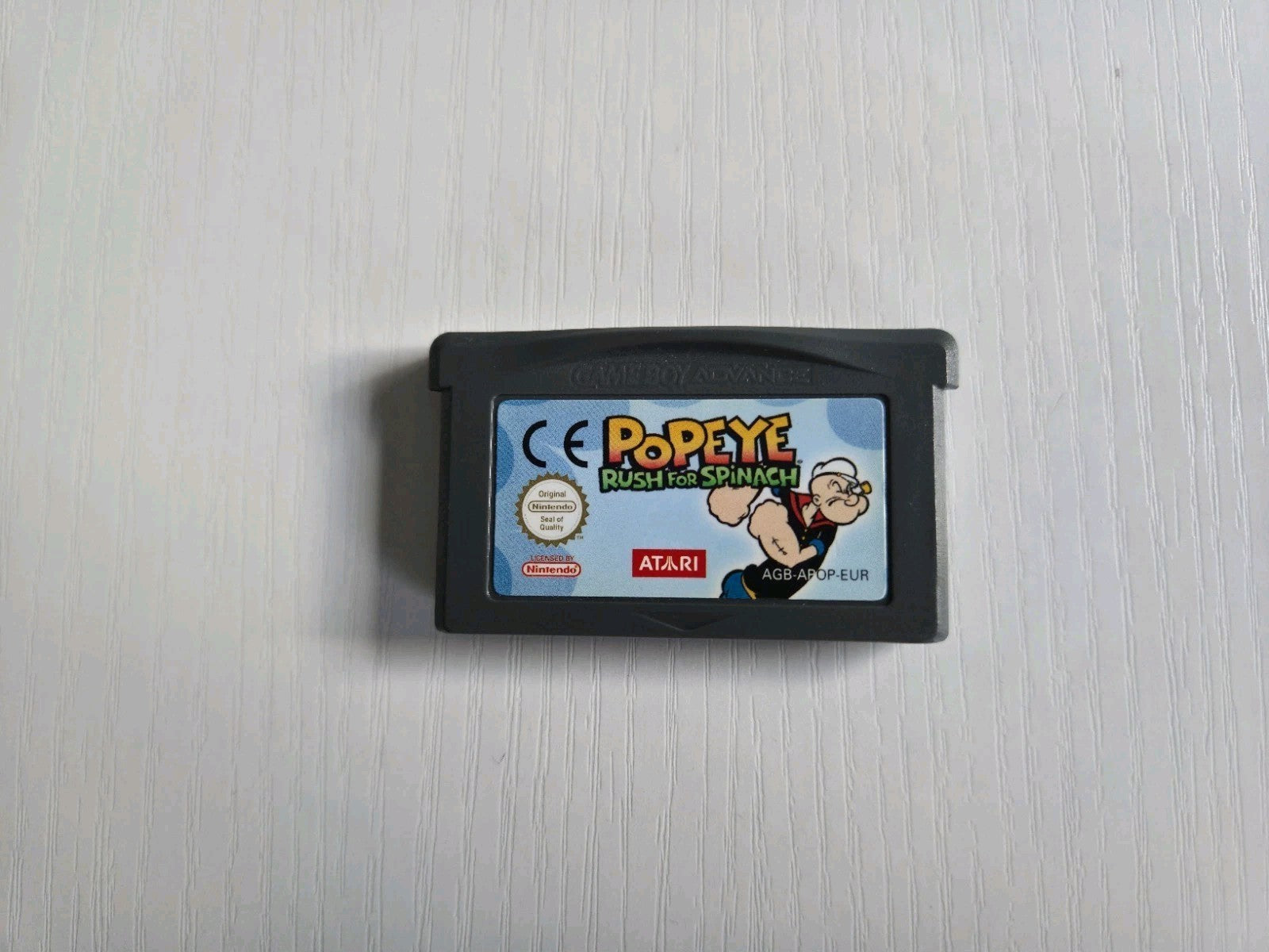 Nintendo Game Boy Advance Spiel Popeye Rush For Spinach Modul EUR