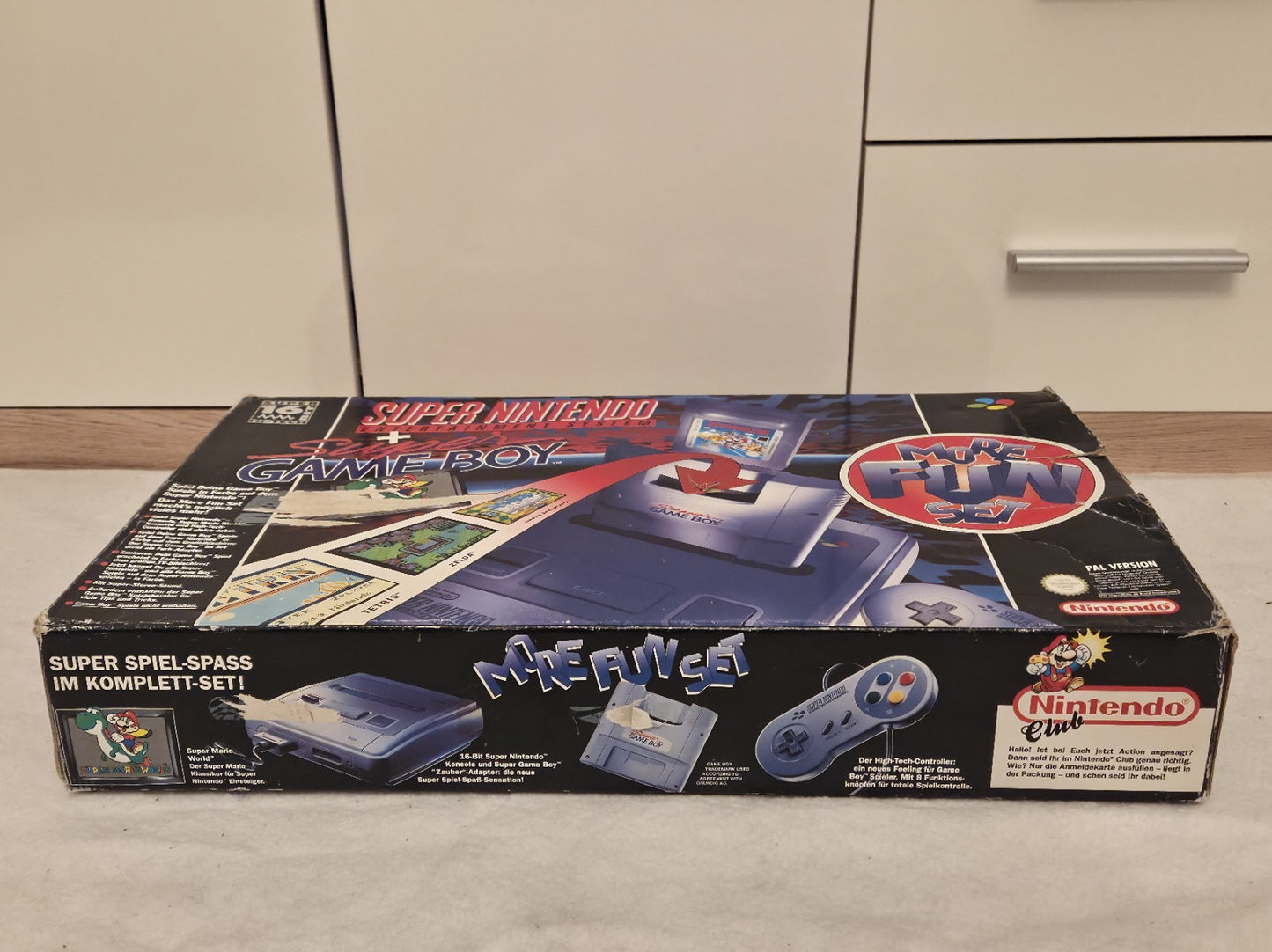 SNES Super Nintendo Super Game Boy More Fun Set Konsole Console NOE OVP