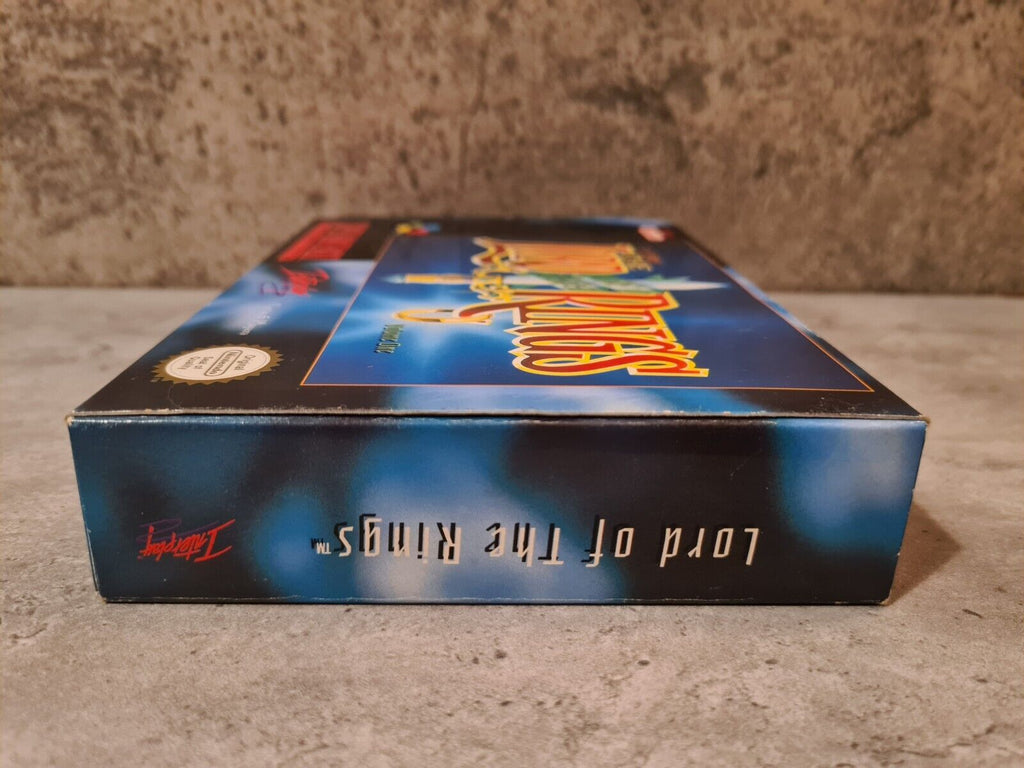 SNES Super Nintendo The Lord of The Rings Volume One mit OVP und Anleitung EUR - T-Retro-Games 