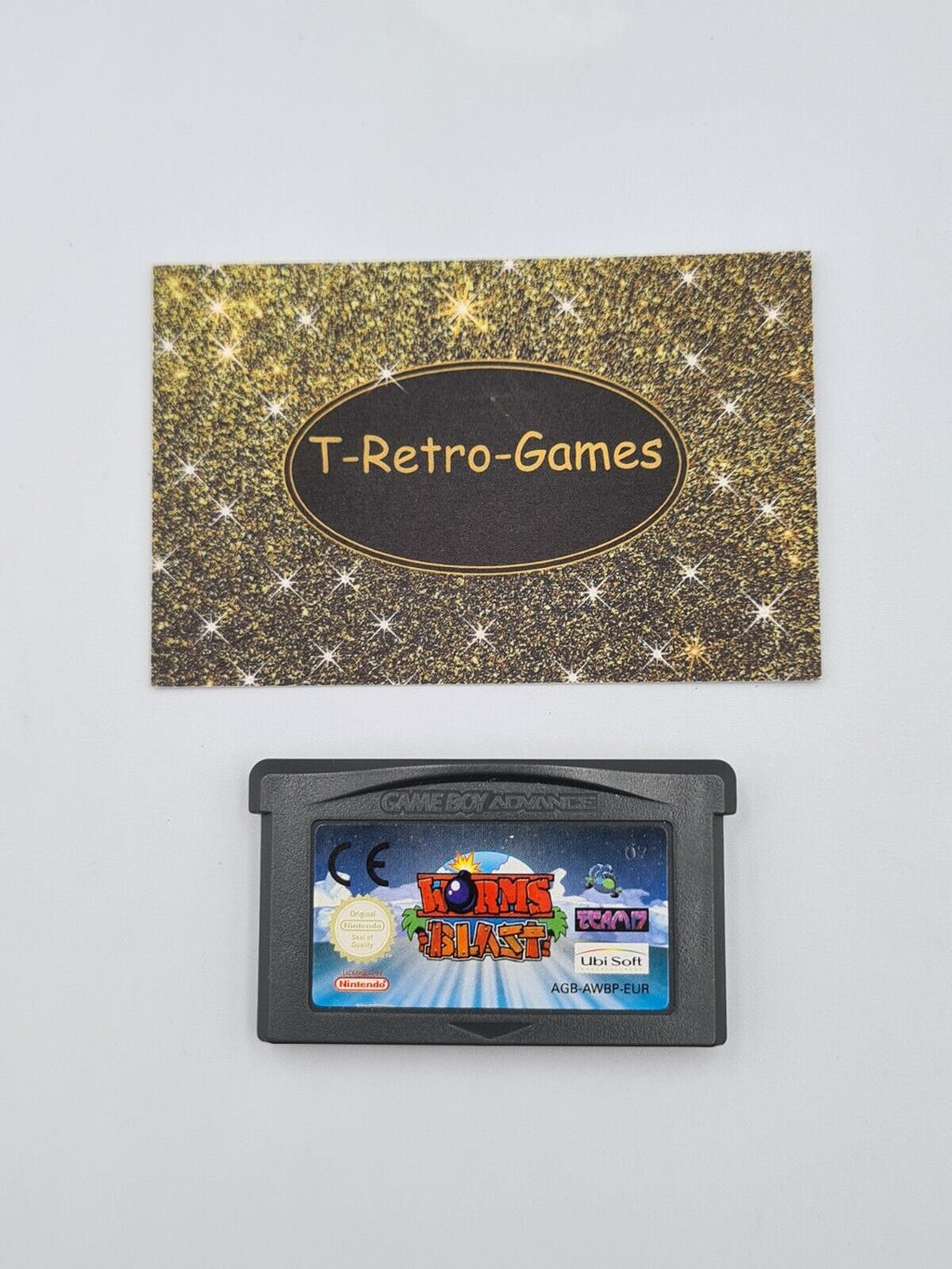 Nintendo Game Boy Advance Worms Blast Modul EUR - T-Retro-Games 