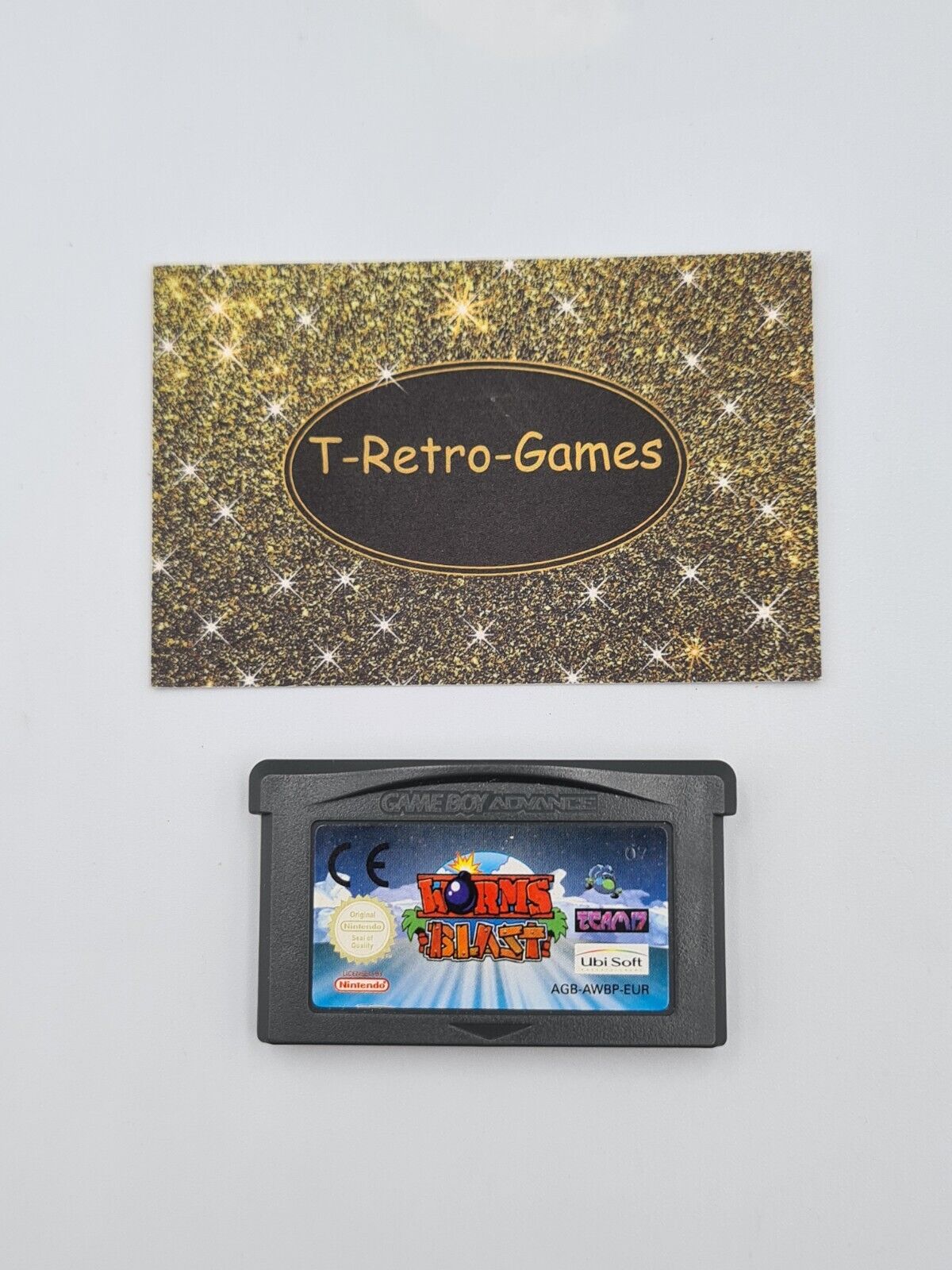 Nintendo Game Boy Advance Worms Blast Modul EUR - T-Retro-Games 