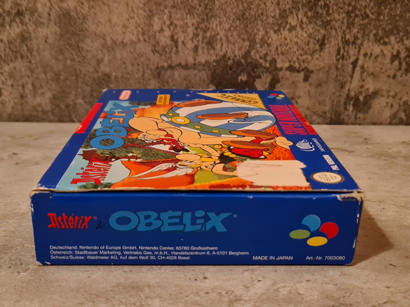 SNES Super Nintendo Asterix & Obelix mit OVP und Anleitung NOE - T-Retro-Games 