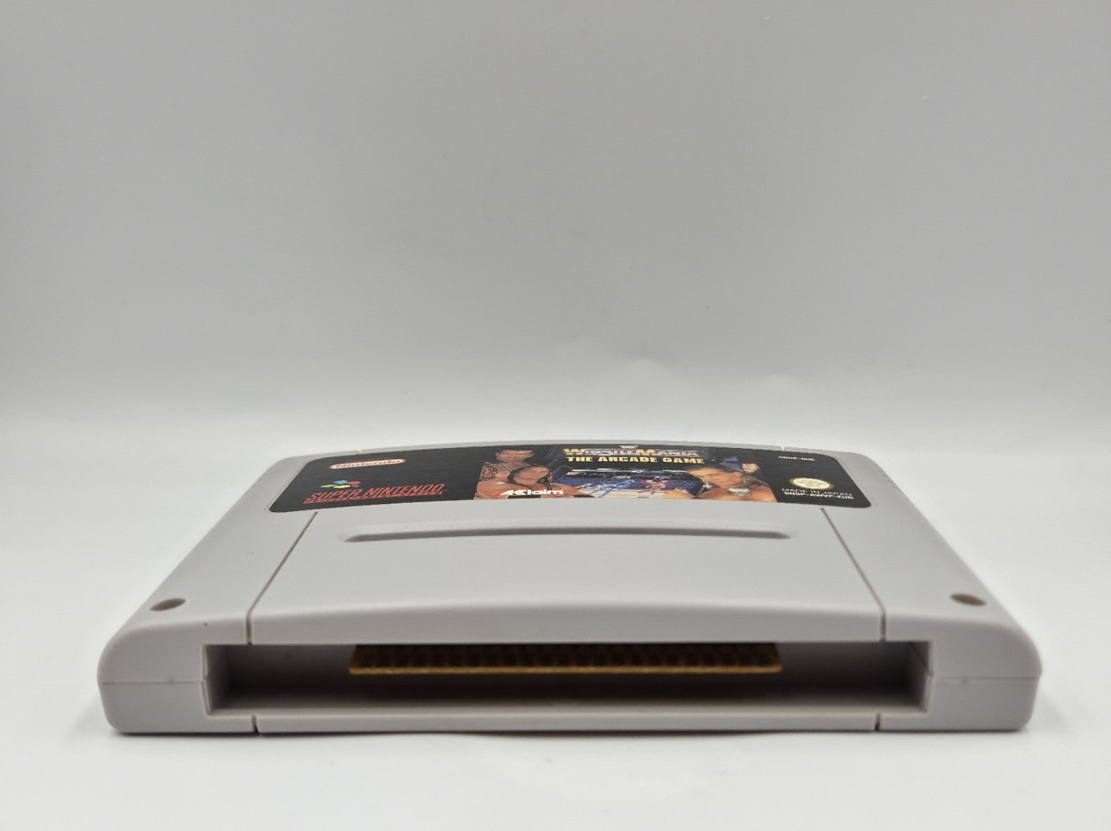 SNES Super Nintendo Spiel WWF Wrestlemania The Arcade Game EUR Modul
