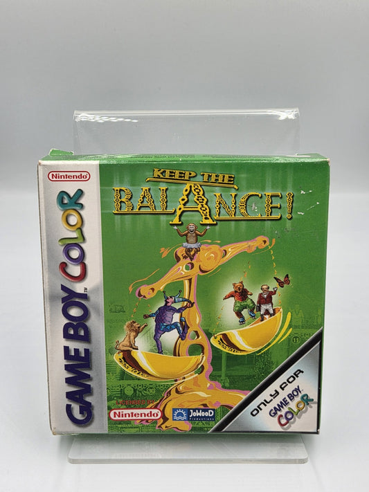 Nintendo Game Boy Color Keep The Balance mit OVP und Anleitung  EUR