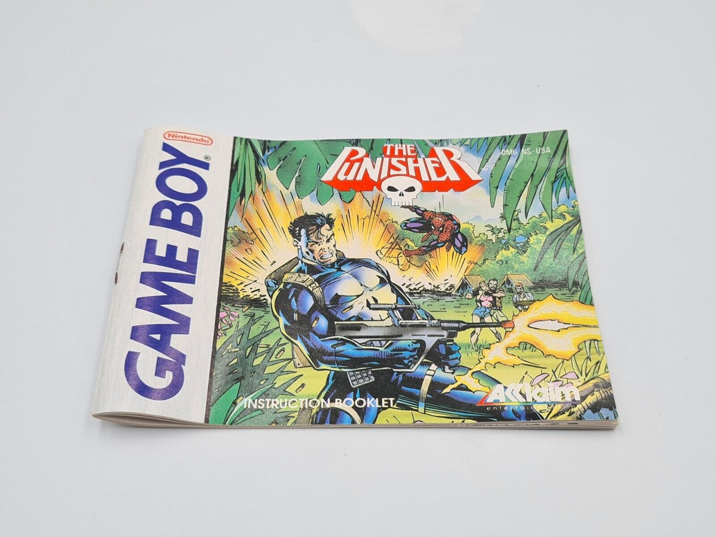 Nintendo Game Boy Classic The Punisher mit OVP und Anleitung USA - T-Retro-Games 