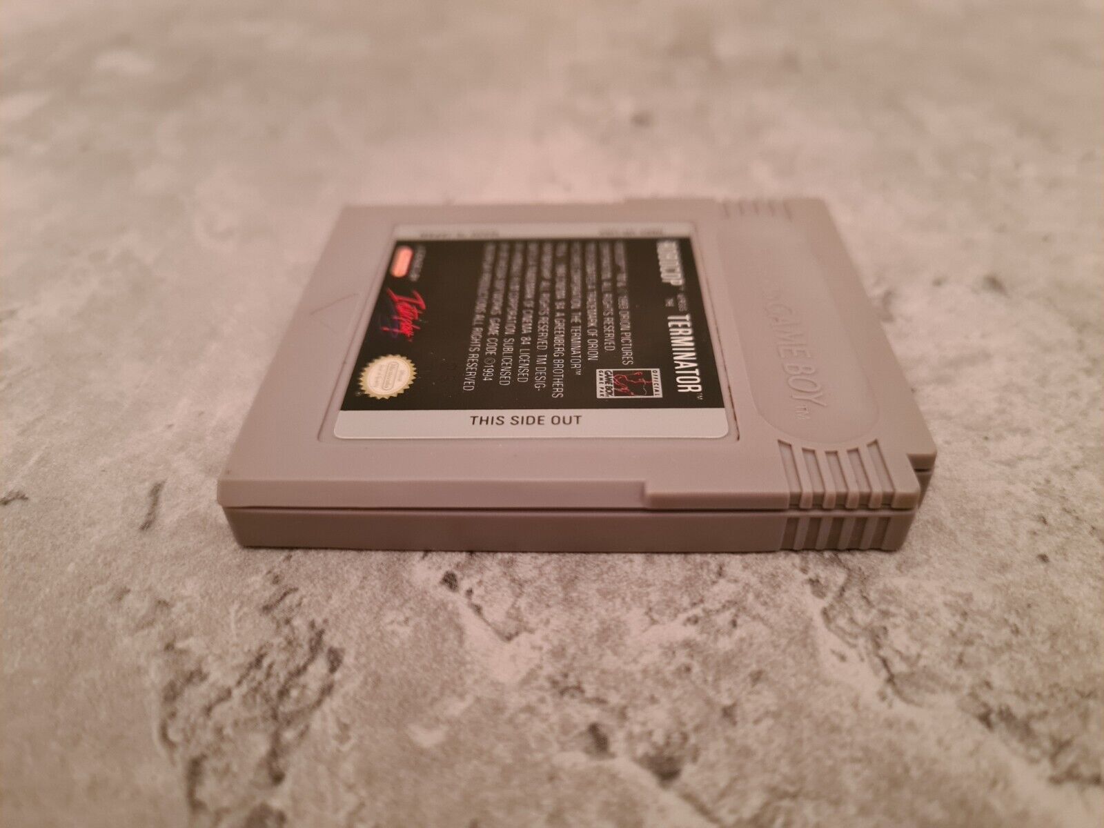 Nintendo Gameboy Classic Spiel RoboCop Versus The Terminator Modul USA - T-Retro-Games 