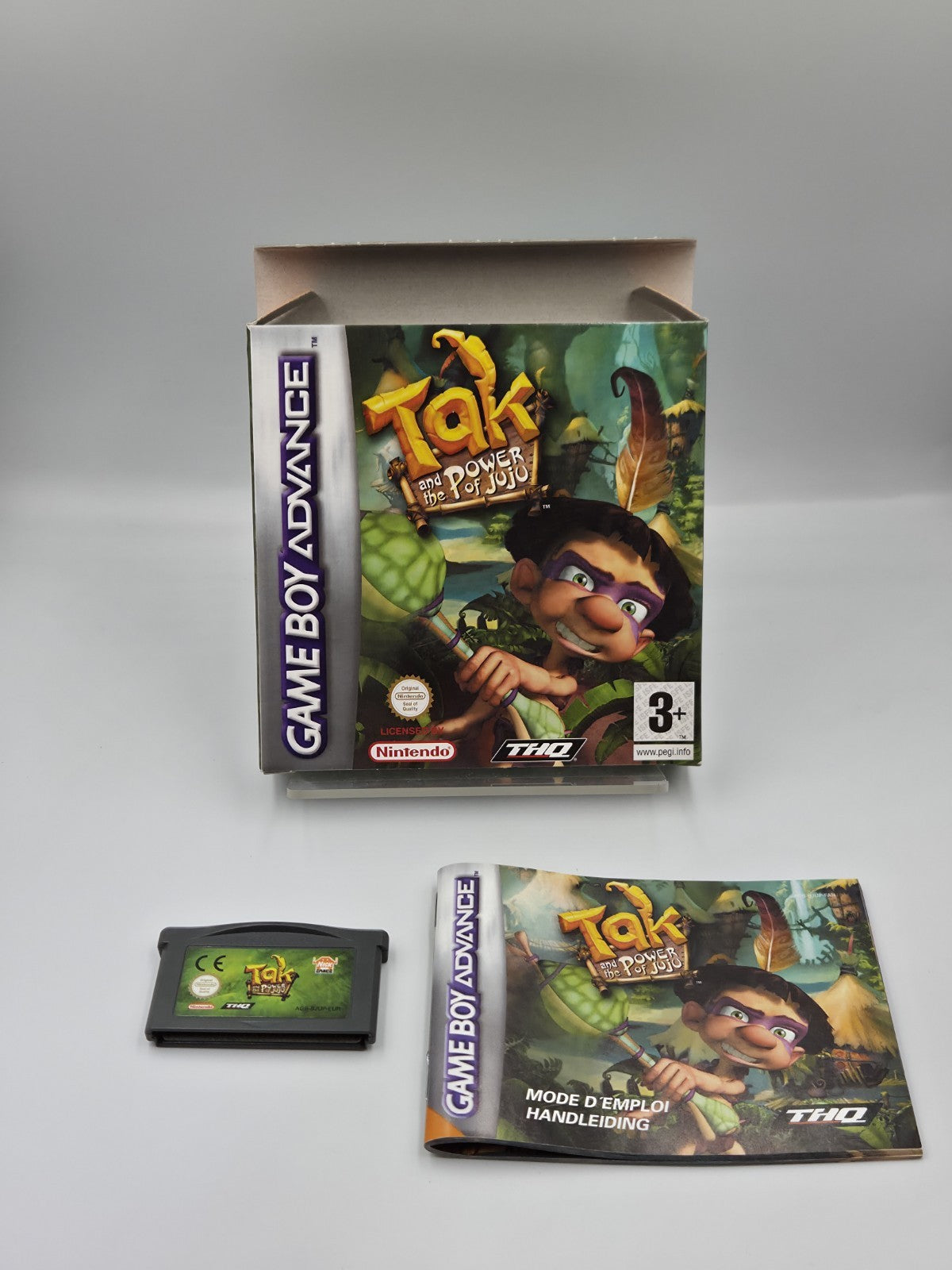 Game Boy Advance Tak and the Power of Juju mit OVP und Anleitung FAH