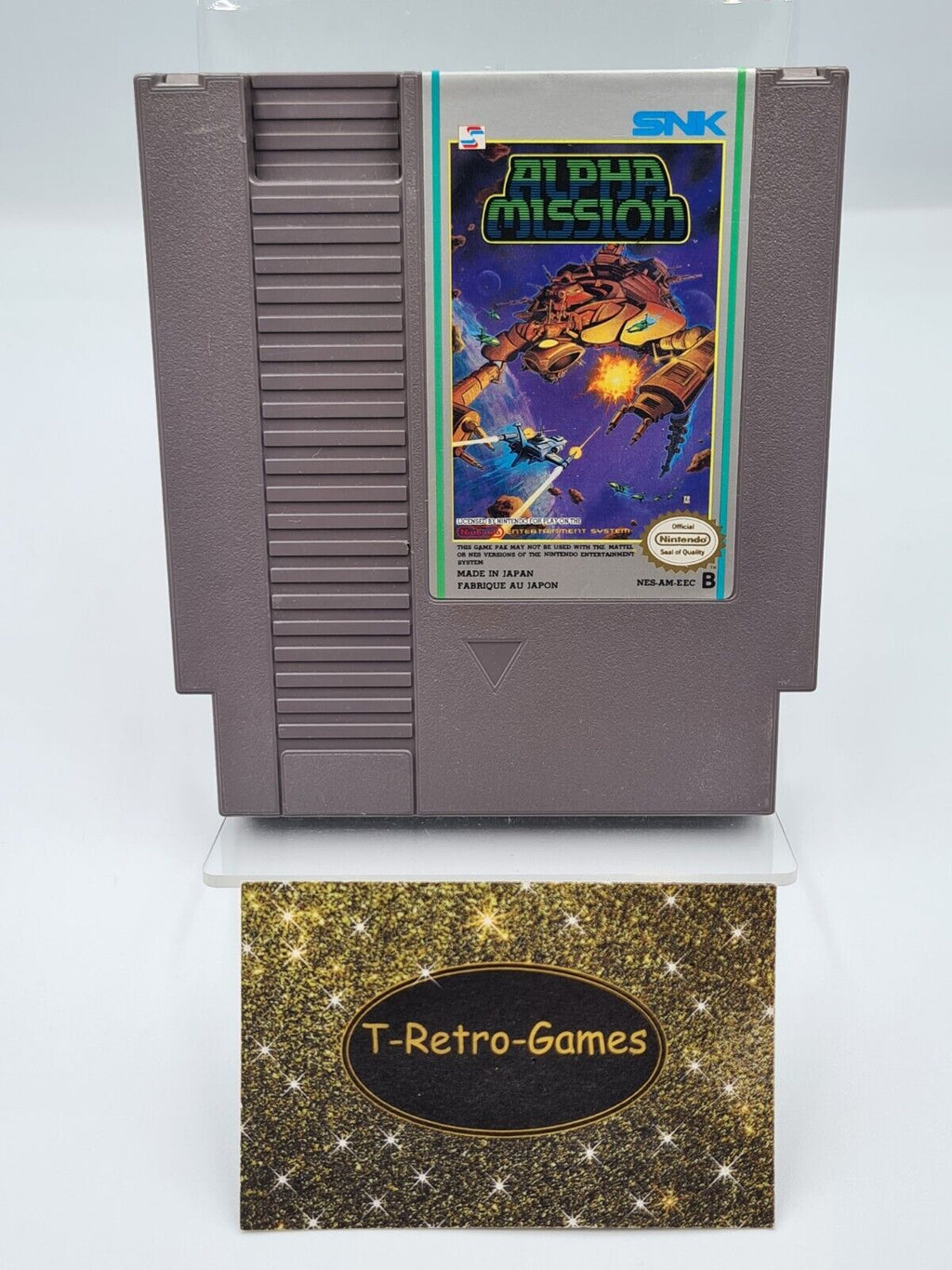 Nintendo NES Alpha Mission Modul EEC - T-Retro-Games 
